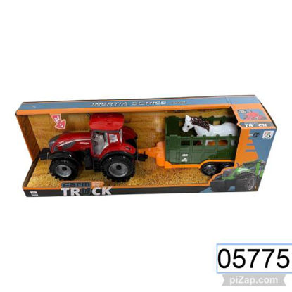 Imagen de TRACTOR CON SONNIDO + ACOPLADO CON ANIMAL 6.26